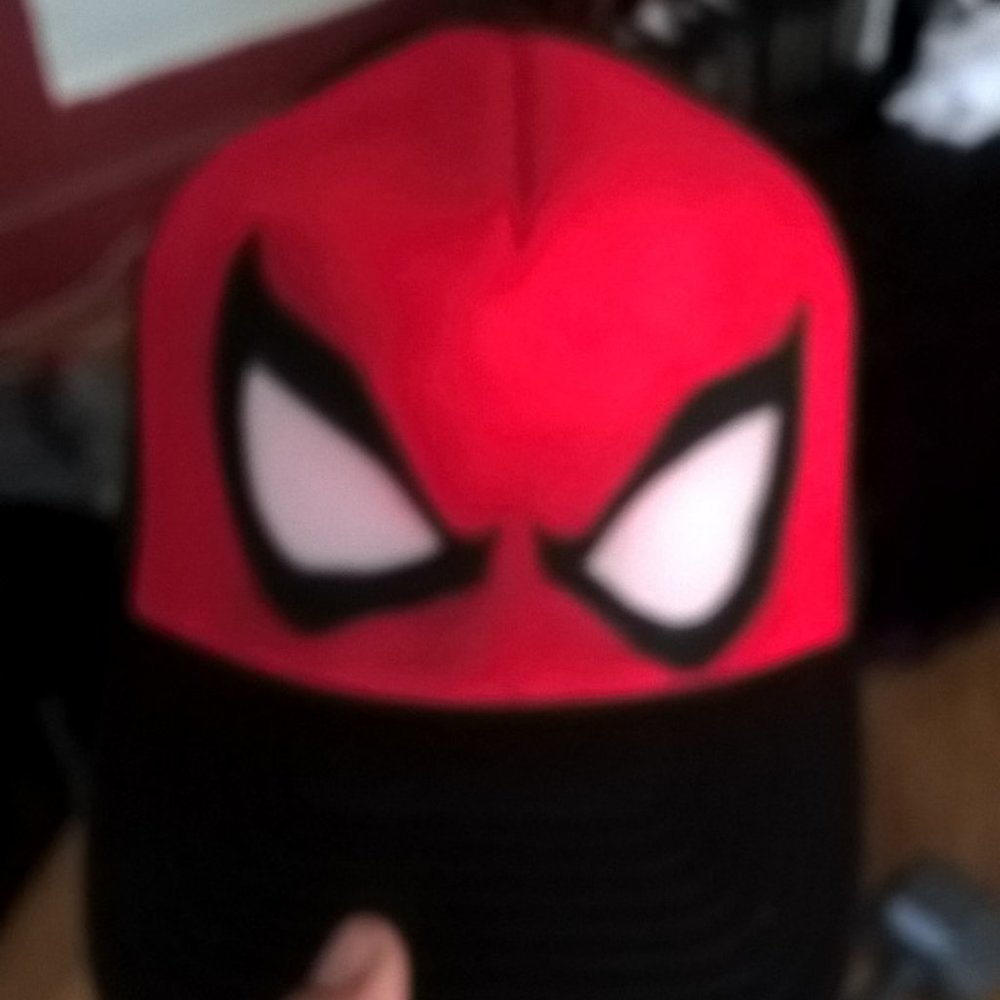 new airbrush spiderman youth hat
